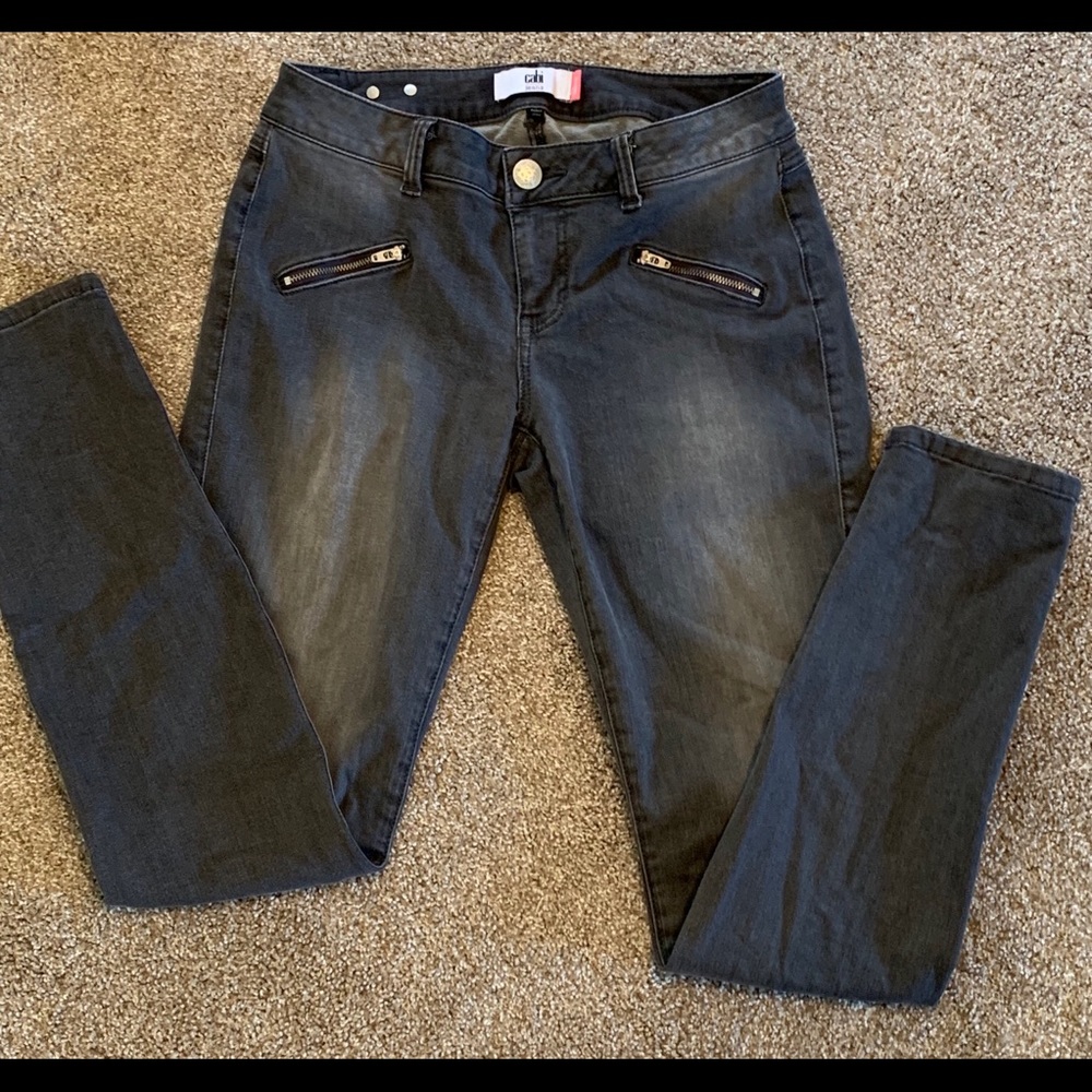 CAbi skinny leg fashion jeans